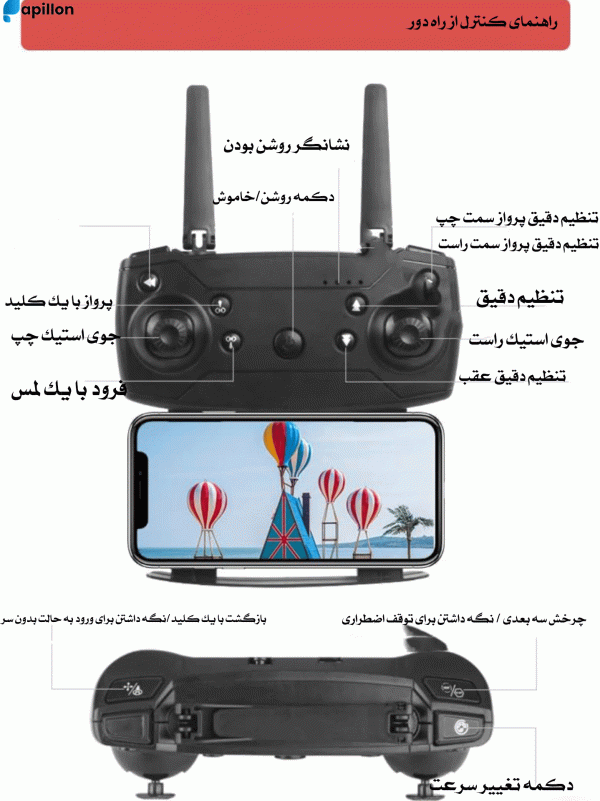 پهپاد چهارملخی ZHUSI 2