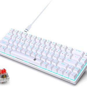 کیبورد مکانیکی گیمینگ ROCK POW 60%
