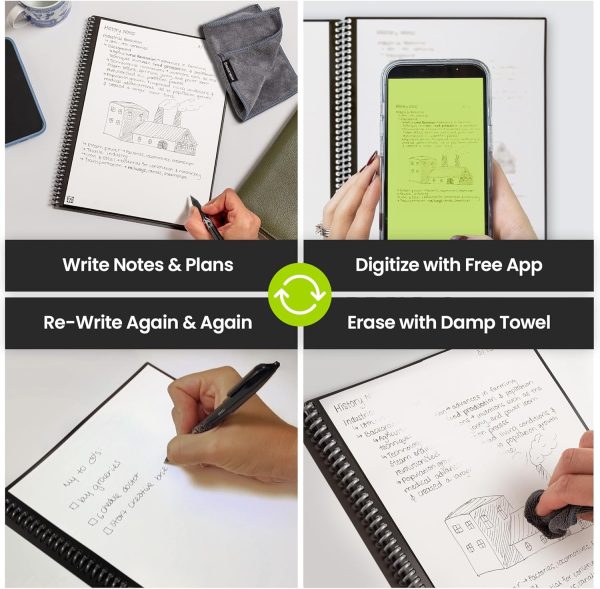 دفترچه هوشمند Rocketbook FUSion