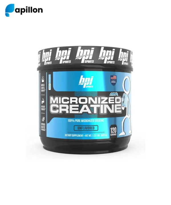 کراتین میکرونیزه بی‌پی‌آی اسپورتز 600 گرمی BPI