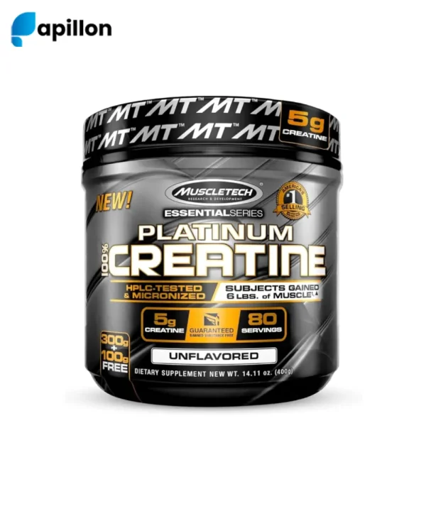 پودر کراتین مونو هیدرات 400 گرمی MuscleTech