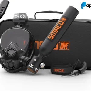 تانک غواصی کوچک SMACO نیم لیتری با ماسک Snorkel