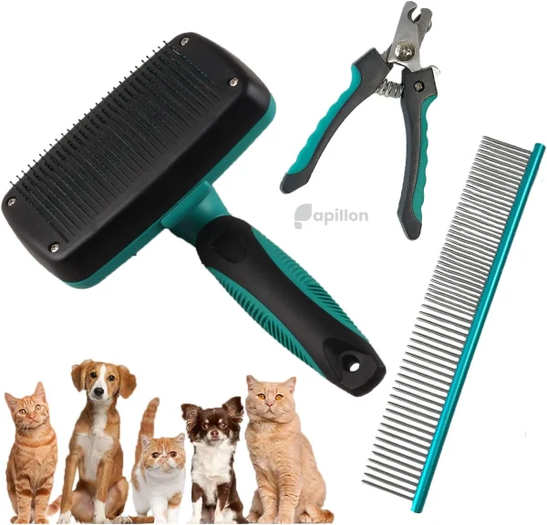 ست برس گربه و سگ NeoStyle مدل 3PCS