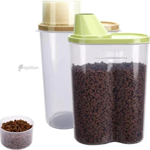 ظرف غذای خودکار سگ Amazon Basics Gravity | ظرفیت ۱ گالن | مناسب حیوانات خانگی کوچک و متوسط