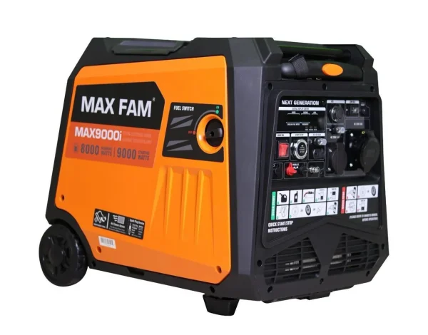 موتور برق بی‌صدا Max9000i | توان ۸۰۰۰ وات + تکنولوژی اینورتر