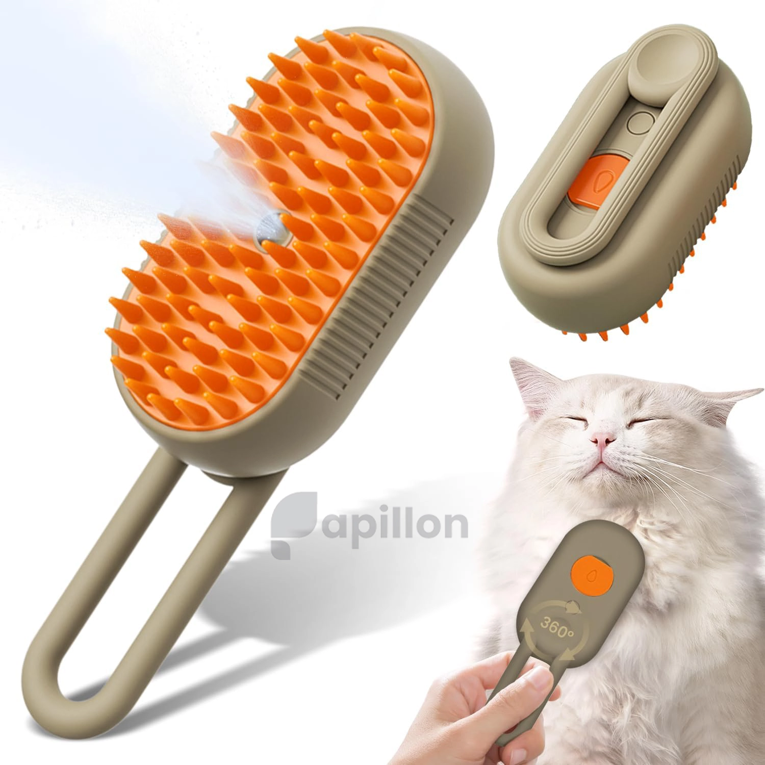 برس بخار گربه Necomi سه‌کاره