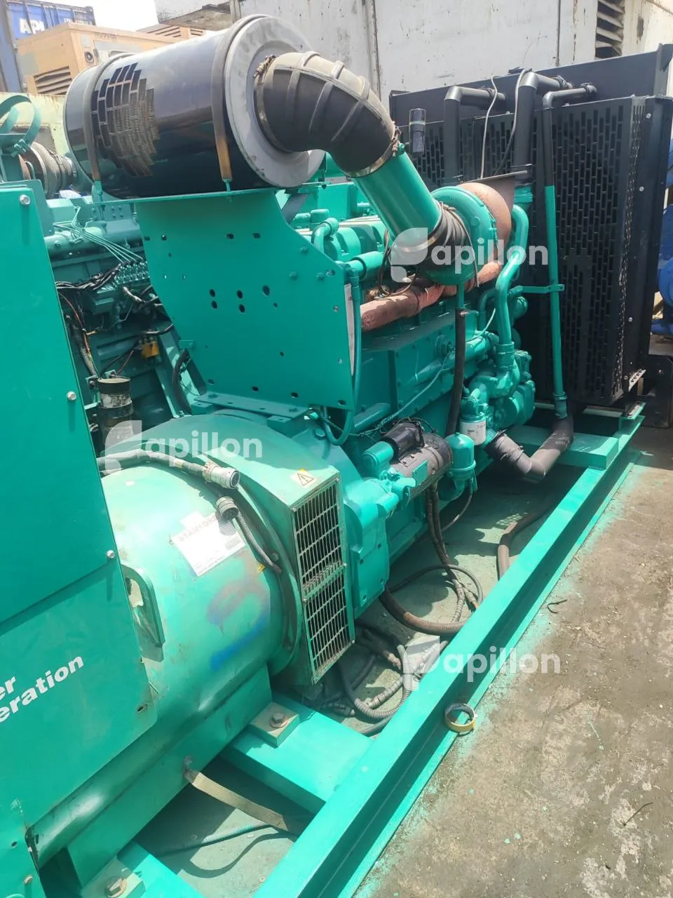 ژنراتور دیزلی ۵۰۰ کاوا (۴۰۰ کیلووات) Cummins + Stamford